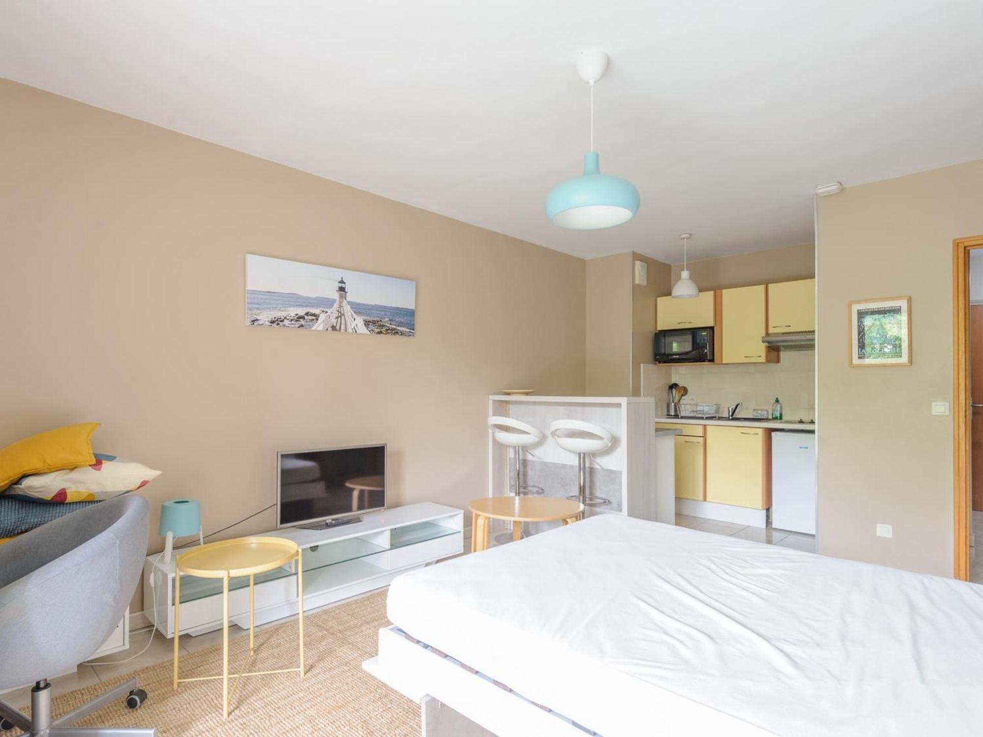 Studio Ensoleille Au Bord De Mer Avec Balcon Et Parking, Proche Centre Et Plage - La Rochelle - Fr-1-535-51 外观 照片